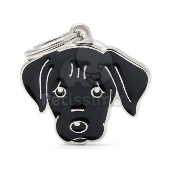 My Family адресник - Лабрадор 1 бр - черна