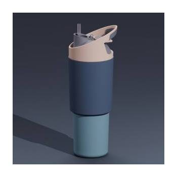 Asobu - Cosmic Bottle Pastel Blue - 1l Thermal Bottle