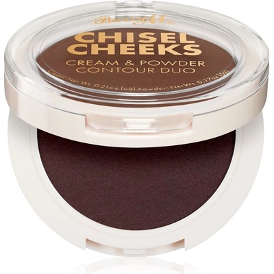 Barry M Chisel Cheeks kontúrovacia paletka na tvár duo Deep 11 g