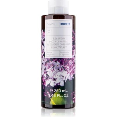 KORRES Lilac опияняващ душ гел с аромат на цветя 250ml