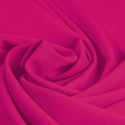 Dekorační jednobarevná látka Rongo RG-096 Fuchsiová - šířka 150 cm