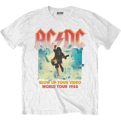 AC/DC Blow Up Your Video / World Tour 1988 White M Риза (ACDCTS42MW02)