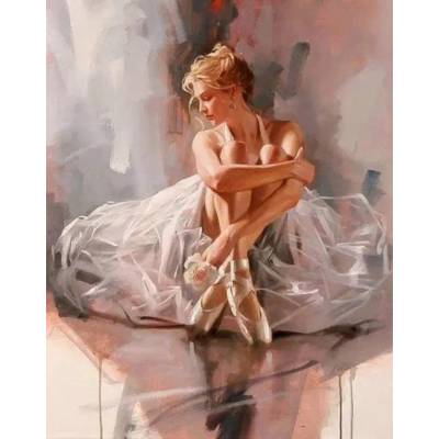 Norimpex - Puzzle Diamant painting: Ballerina 30x40cm - 1 - 39 piese