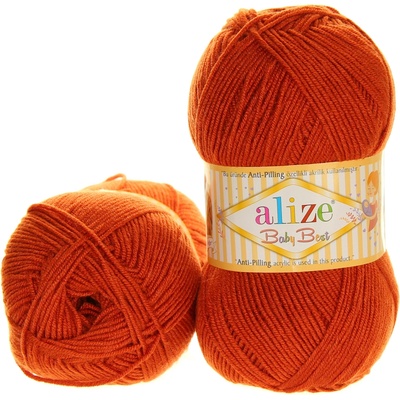 Alize Baby Best rezavá 408