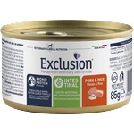 Exclusion Intestinal pork & rice 85 g
