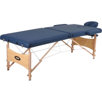 Mobiak S. A Масажна кушетка сгъваема с аксесоари 70см синя