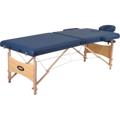 Mobiak S. A Масажна кушетка сгъваема с аксесоари 70см синя