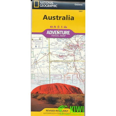 Austrálie Adventure Map GPS komp. NGS