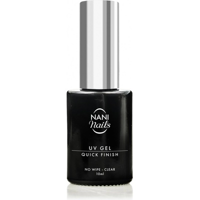 NANI UV gel Quick Finish bez výpotku Clear 10 ml – Zboží Dáma