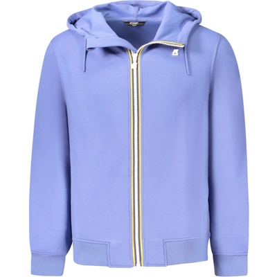 K-WAY mikina na zips modrá