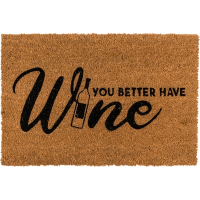 Dreboliiki Изтривалка за Врата - You Better Have Wine