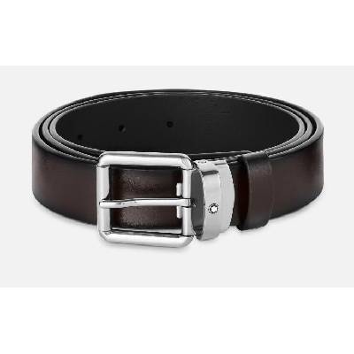 Montblanc opasek Brown leather 131185