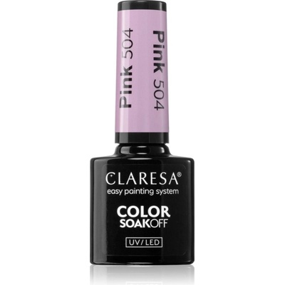 Claresa SoakOff UV/LED Color Balloon Journey gélový lak na nechty odtieň Pink 504 5 g