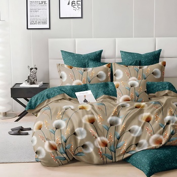 EmonaMall Двулицево спално бельо EmonaMall, 6 части - Модел S18745 (S18745-12000d)