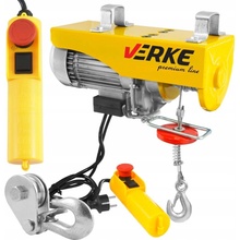 DEGET Elektrický lanový naviják 230V 125/250 KG, Verke V06050, Barvy a parametry Červená