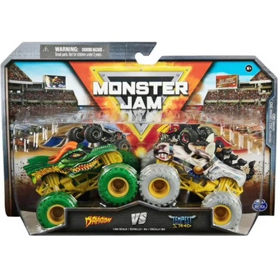 Monster Jam Monster Jam Dragon Vs Tempest Steed 1:64