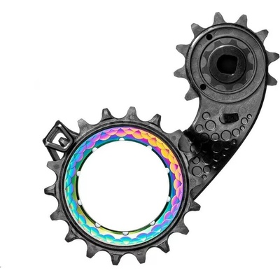 absoluteBLACK kladky prehadzovačky Carbon Ceramic OSPW Sram AXS: čierna