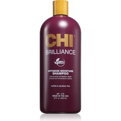 CHI Brilliance Optimum Moisture Shampoo хидратиращ шампоан за блясък и мекота на косата 946ml