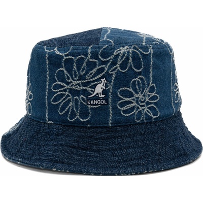 Kangol Trends Pack Denim Mashup Bucket Medium Blue Floral velikost L