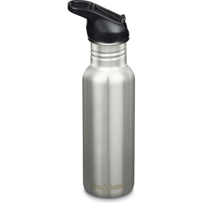 Бутилка за вода Klean kanteen Classic Narrow Flip Sport Water bottle - Brushed Stainless - размер 532 ml (533-2199-0211)