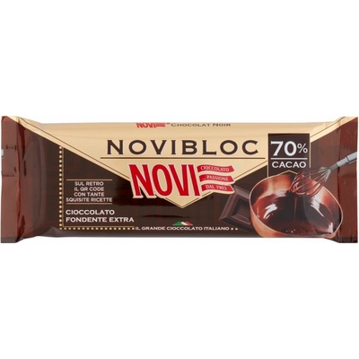 Novi čokoláda Blok tmavá 70% 140 g