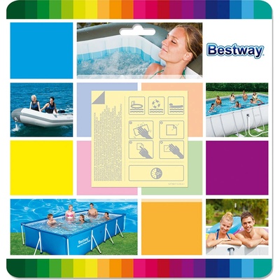 Bestway 62091 sada záplat na bazén (10 ks)
