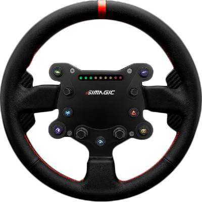 GT Sport Steering Wheel, Shifter Paddles, Leather. S201