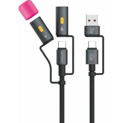 4smarts 541060 USB-C - USB-C 1m černý
