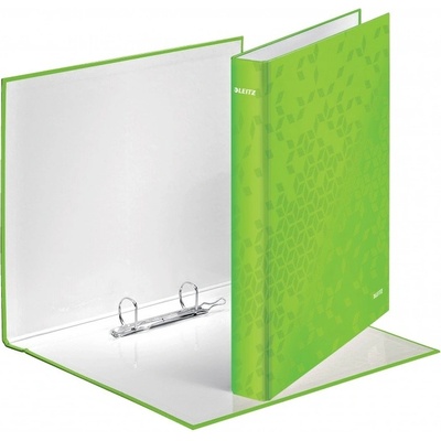 Leitz Wow Kroužkový pořadač 2 kroužky A4 4 cm lesklý zelený