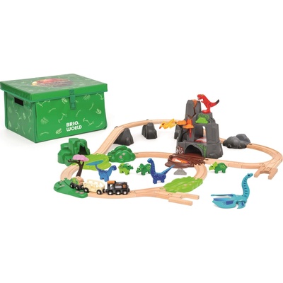 Brio 36104 Dinosaurie deluxe vlaková sada