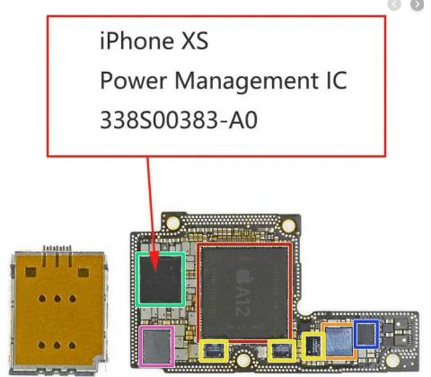iPhone XS power IC U2700 chip