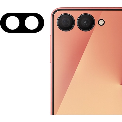 Techsuit Стъклен протектор за камера - Techsuit Full Camera Glass - Samsung Galaxy Z Flip7 - Черен