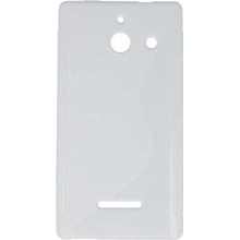 Pouzdro S-CASE HUAWEI Ascend W1 bílé