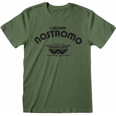 Heroes Inc tričko Vetřelec USCSS Nostromo zelená