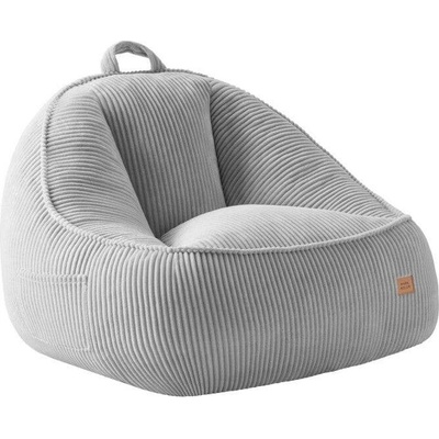 Mark Adler křeslo puf s opěradlem manšestrové Comfy 4.0 šedé