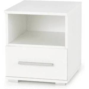 Black Red White Нощно шкафче lima sn-1 - bogdanmebel