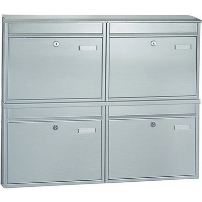 Rottner BKS 4 vzpriamené poštové schránky z nerezovej ocele