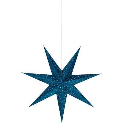 Markslöjd 705487 Vianočná dekorácia VELOURS 1xE14 6W 230V 75 cm modrá ML0850