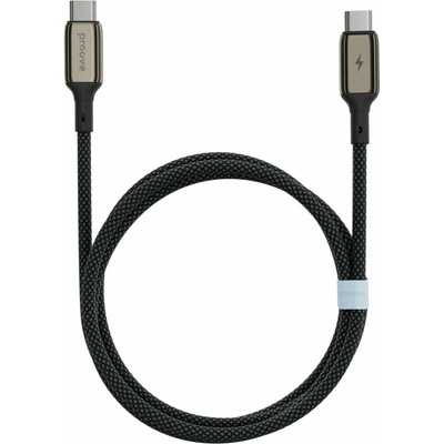 Proove CCDM60002201 DENSE METAL USB-C/USB-C 3A/60W 480Mbps 1m nylon/zinková zliatina