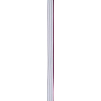 TRU COMPONENTS TC-7638604 datový kabel Rastr (rozteč): 1.27 mm 10 x 0.089 mm² šedá 30m