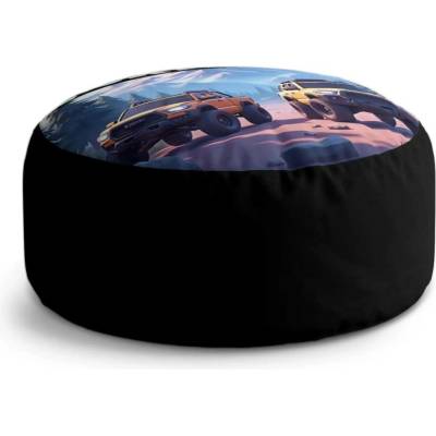 Sablio Taburet Circle FORTNITE Off-road auta: 38x48 cm