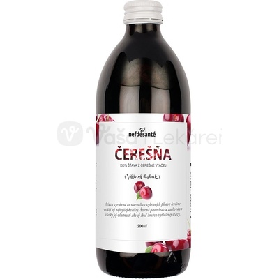 Nefdesanté ČEREŠŇA šťava s Vitamínom C 0,5 l