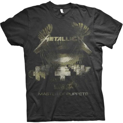 Metallica Master of Puppets Distressed Black XL Риза (METTS06MB04)