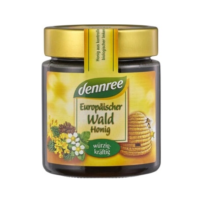 Dennree Med lesní silný 500g bio BIO VEGETARIAN