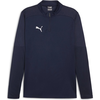 PUMA Men's Teamfinal Training 1/4-Zip Fleece - Puma Navy