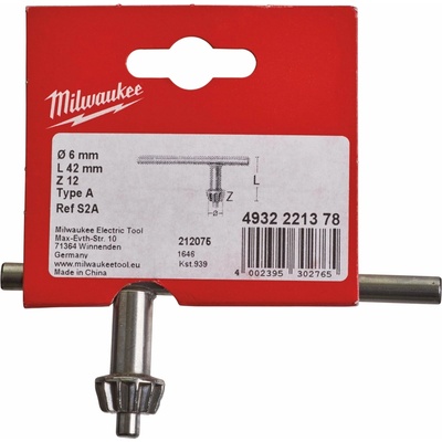 Milwaukee Klíče na sklíčidla - Type K - 1 pc