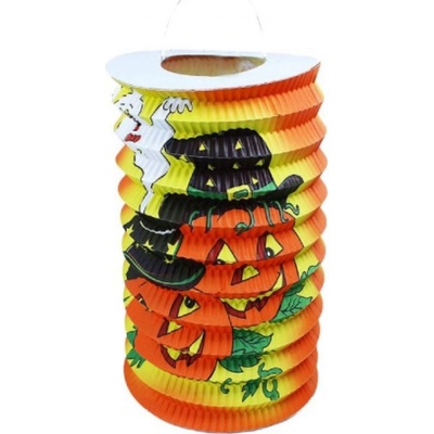 Lampión Halloween 15cm s čajovou sviečkou