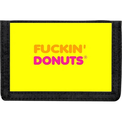 Peněženka na suchý zip Fuckin' donuts