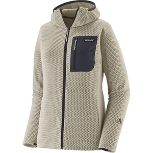 Patagonia Дамско поларено яке Patagonia Women's R1 Air Full-Zip Hoody Fleece jacket - Wool White - размер XL (105-6525-0615)