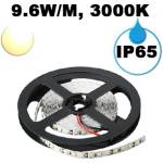 UltraLux Led ЛЕНТА, 9.6w/m, 3000k, 12v dc, smd2835, 120 leds/m, ip65 (ngw2835120ww)